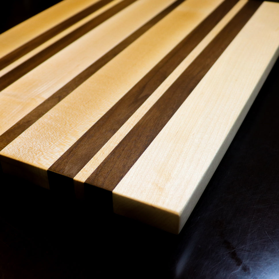 Maple and Walnut Cutting Board